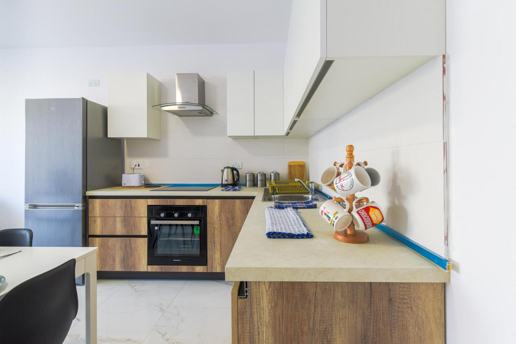 Spacious Brand New Apartment 3 Bdr 2Bth Bugibba 세인트폴스베이 외부 사진